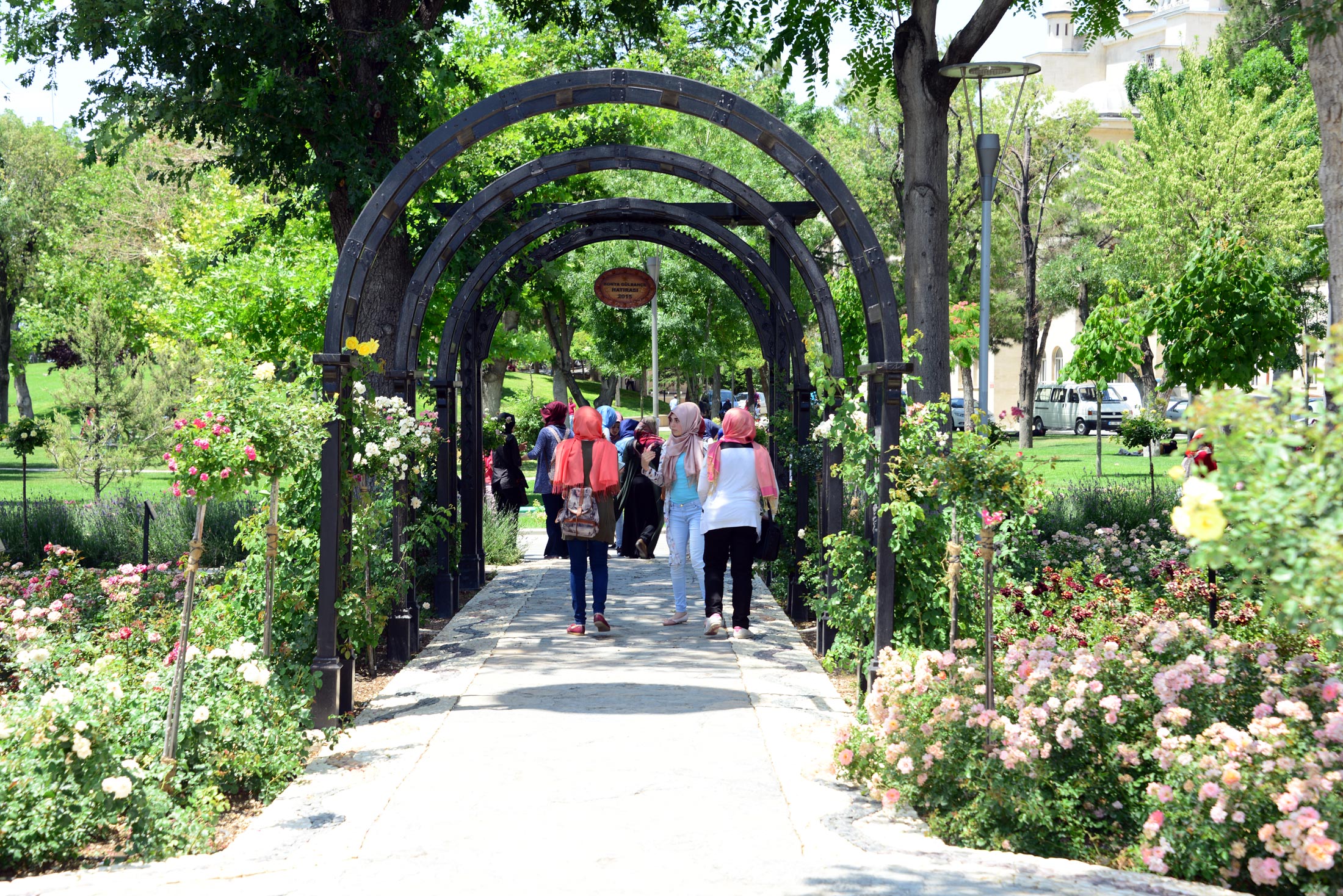 Kültürpark Gülbahçe'de Güllerin Ahengi