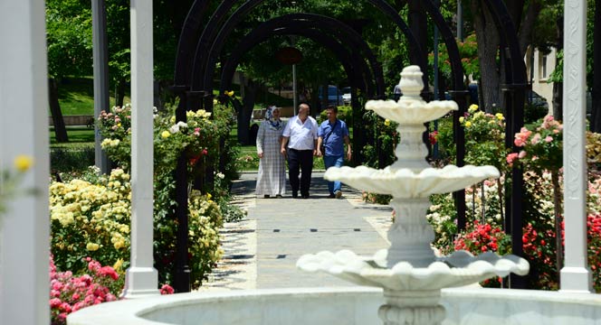 Kültürpark Gülbahçe'de Güllerin Ahengi