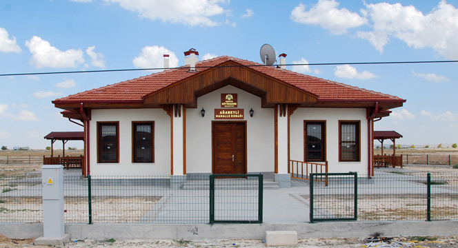 12 İlçede 26 Mahalle Konağı Yapımı Devam Ediyor