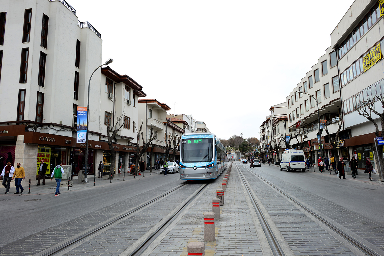 Mevlana Caddesi'ne 'Tarihi' Dokunuş 