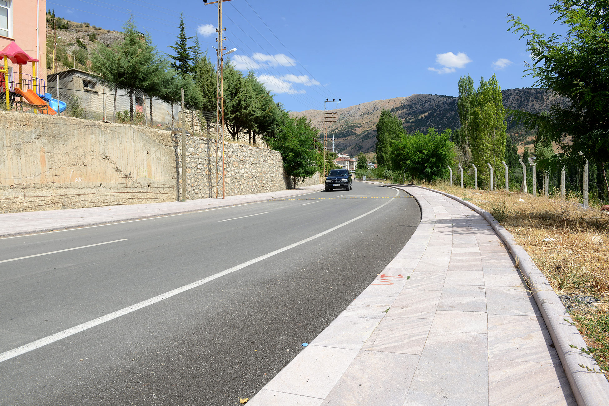 Taşkent'te 3 Milyon Liralık Prestij Cadde Düzenlemesi 