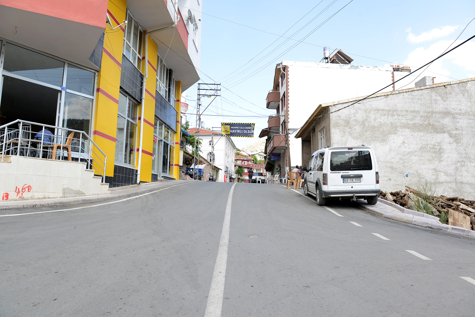 Taşkent'te 3 Milyon Liralık Prestij Cadde Düzenlemesi 