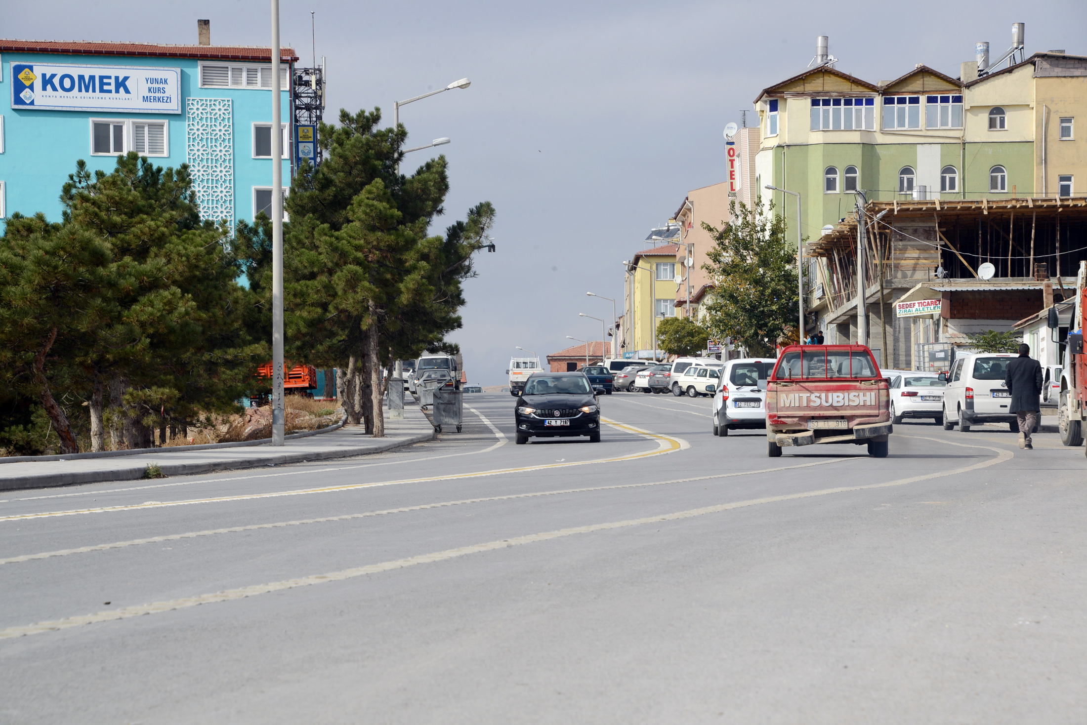 Büyükşehir'den Yunak'a 3,2 Milyonluk Prestij Cadde 
