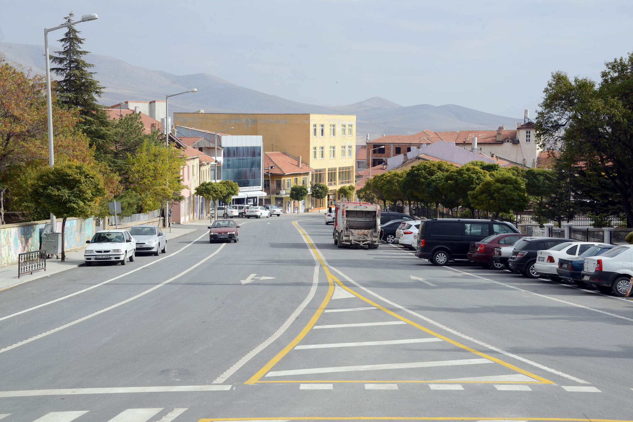 Büyükşehir'den Yunak'a 3,2 Milyonluk Prestij Cadde 