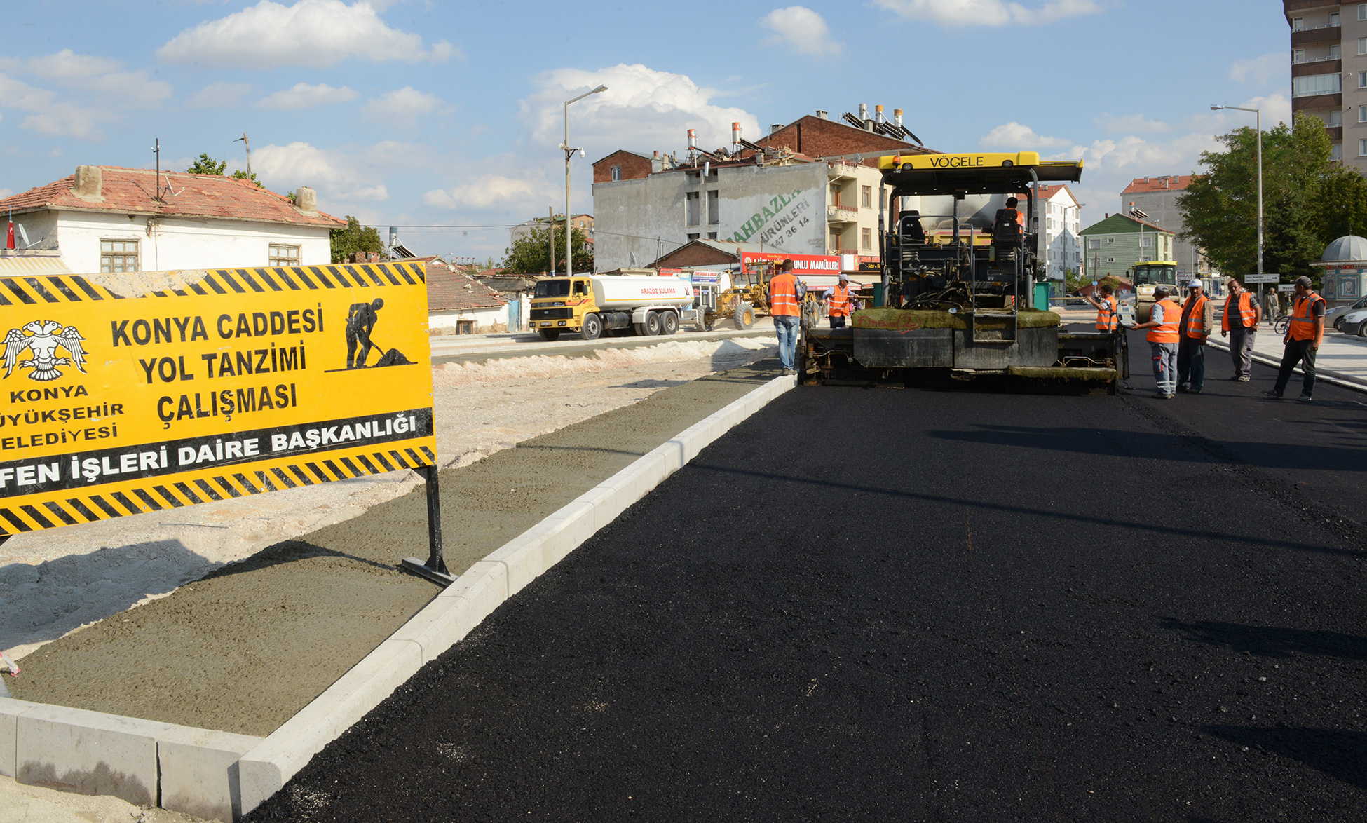 Büyükşehir`den Yol Çalışmalarında Rekor