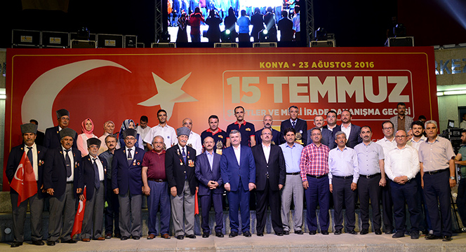 Büyükşehir'den 15 Temmuz Şehitler ve Milli İrade Dayanışma Gecesi