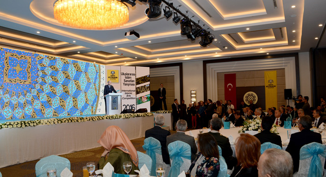 Uluslararası İslam Sanatları Yarışmasının Ödülleri Verildi