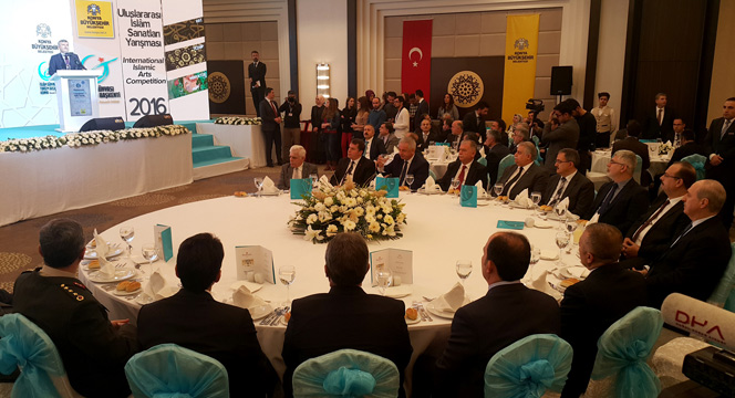 Uluslararası İslam Sanatları Yarışmasının Ödülleri Verildi
