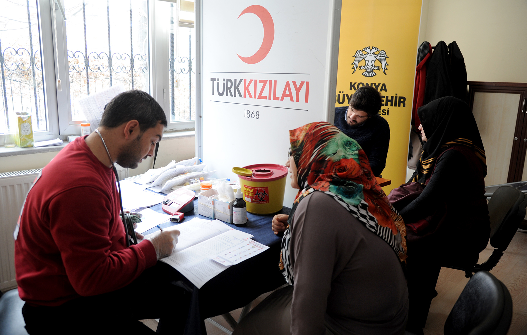 KOMEK Kursiyerleri Kan Bağışında Bulundu