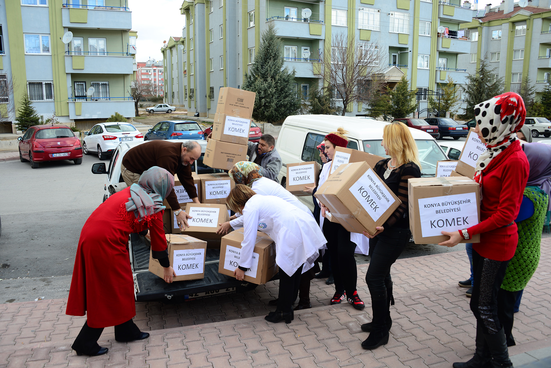 KOMEK Mensupları ve Mezunlarından Sosyal Dayanışma Örneği