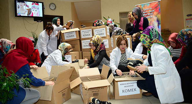 KOMEK Mensupları ve Mezunlarından Sosyal Dayanışma Örneği