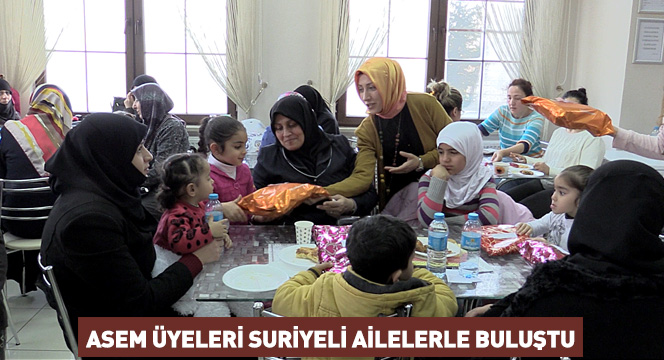 Meram ASEM Üyeleri Suriyeli Ailelerle Buluştu