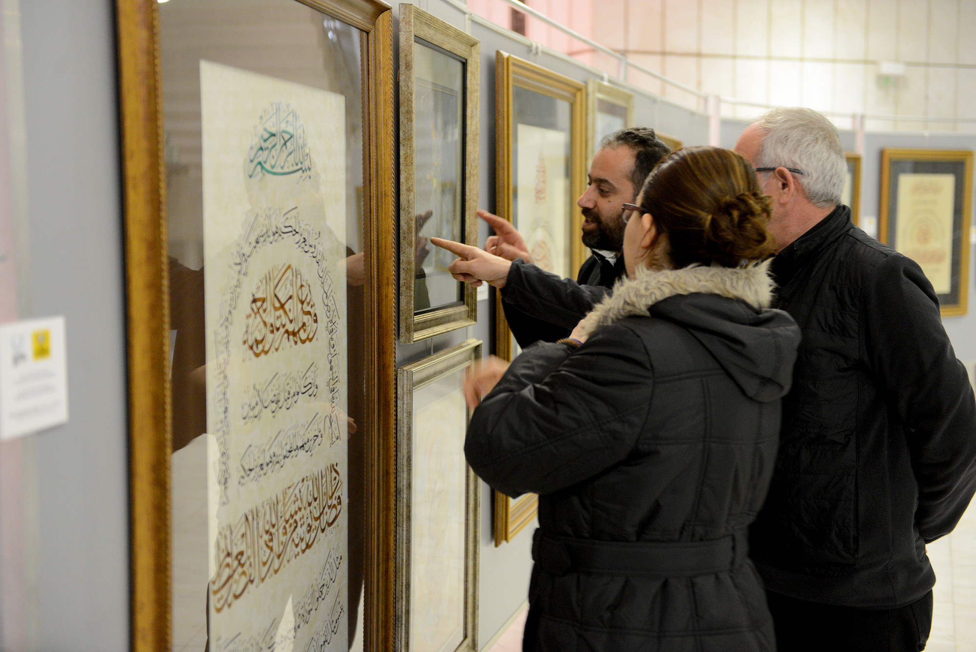 Uluslararası İslam Sanatları Yarışması Ödüllü Eserler Sergisi İlgi Görüyor