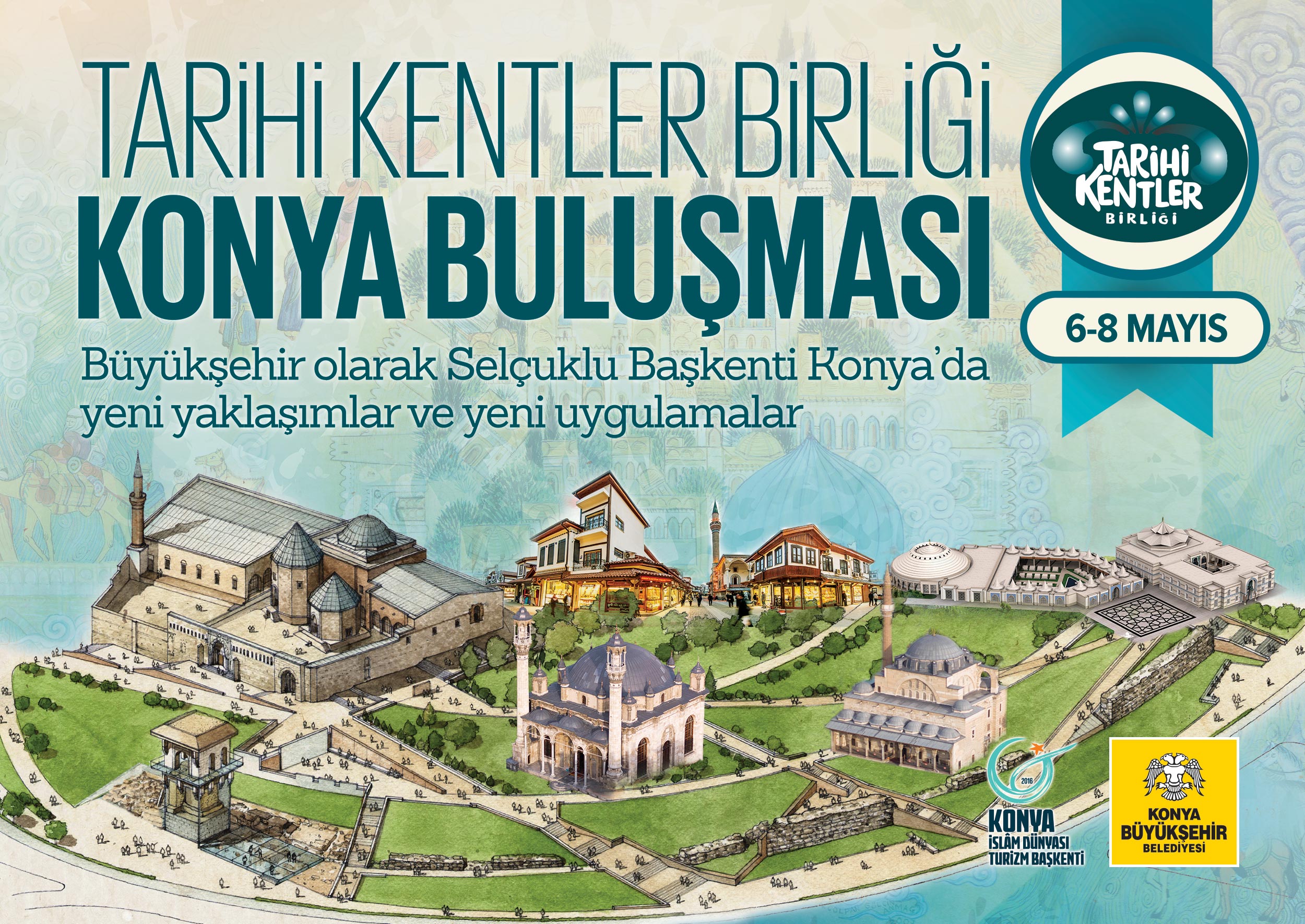 Tarihi Kentler Konya'da Buluşuyor