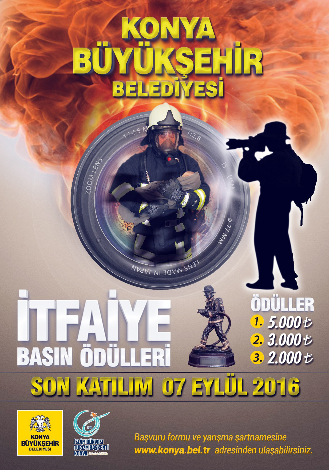 İtfaiye'den Ulusal Basın Ödülleri Yarışması 