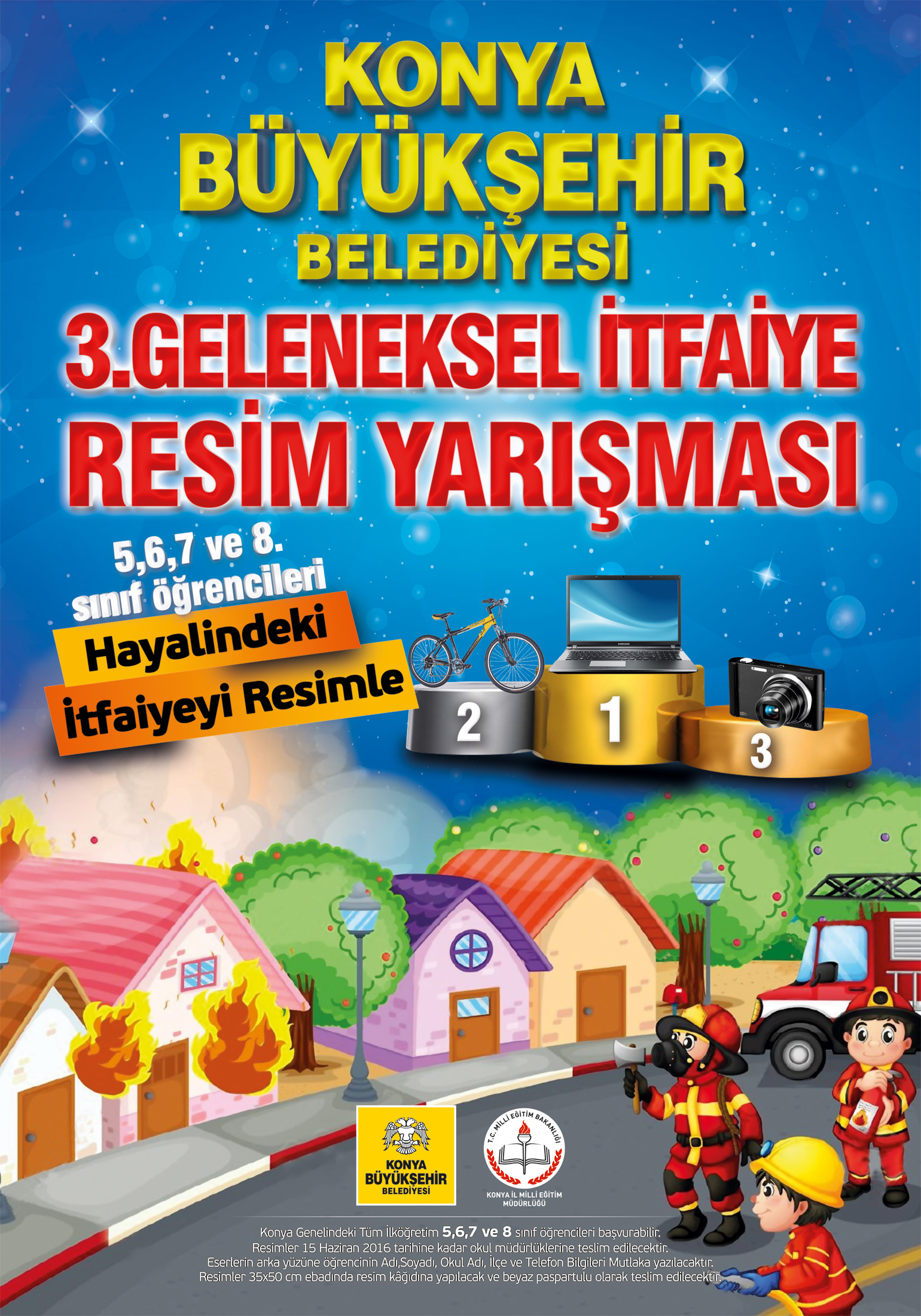İtfaiye'den Resim Yarışması