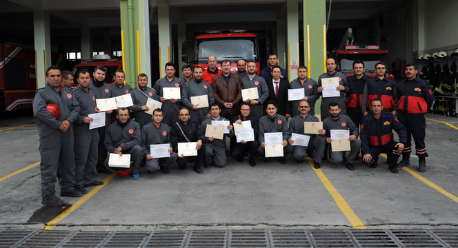 Büyükşehir'den Uzman İtfaiyeci Eğitimi