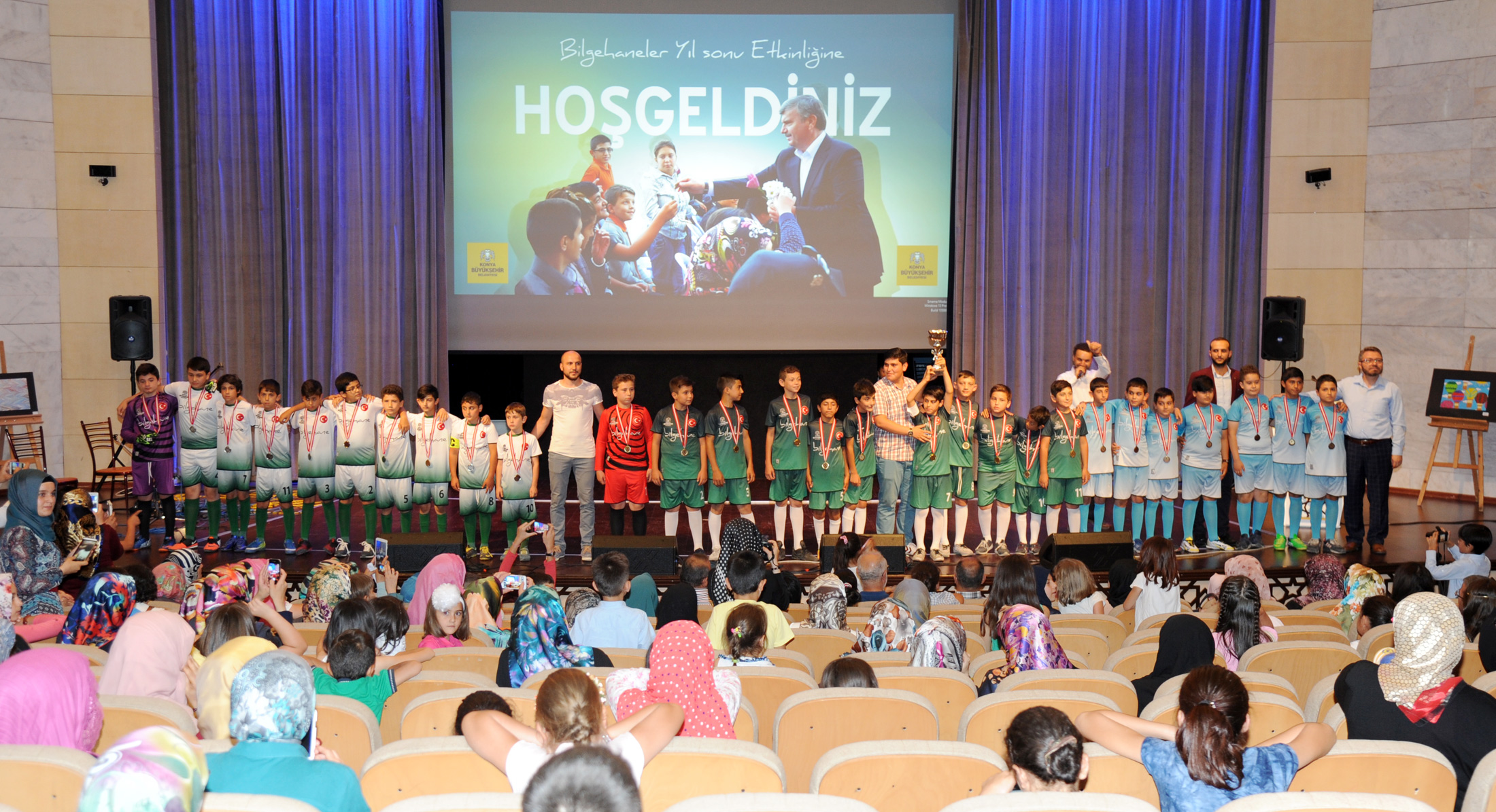 Bilgehanelerde Coşkulu Final