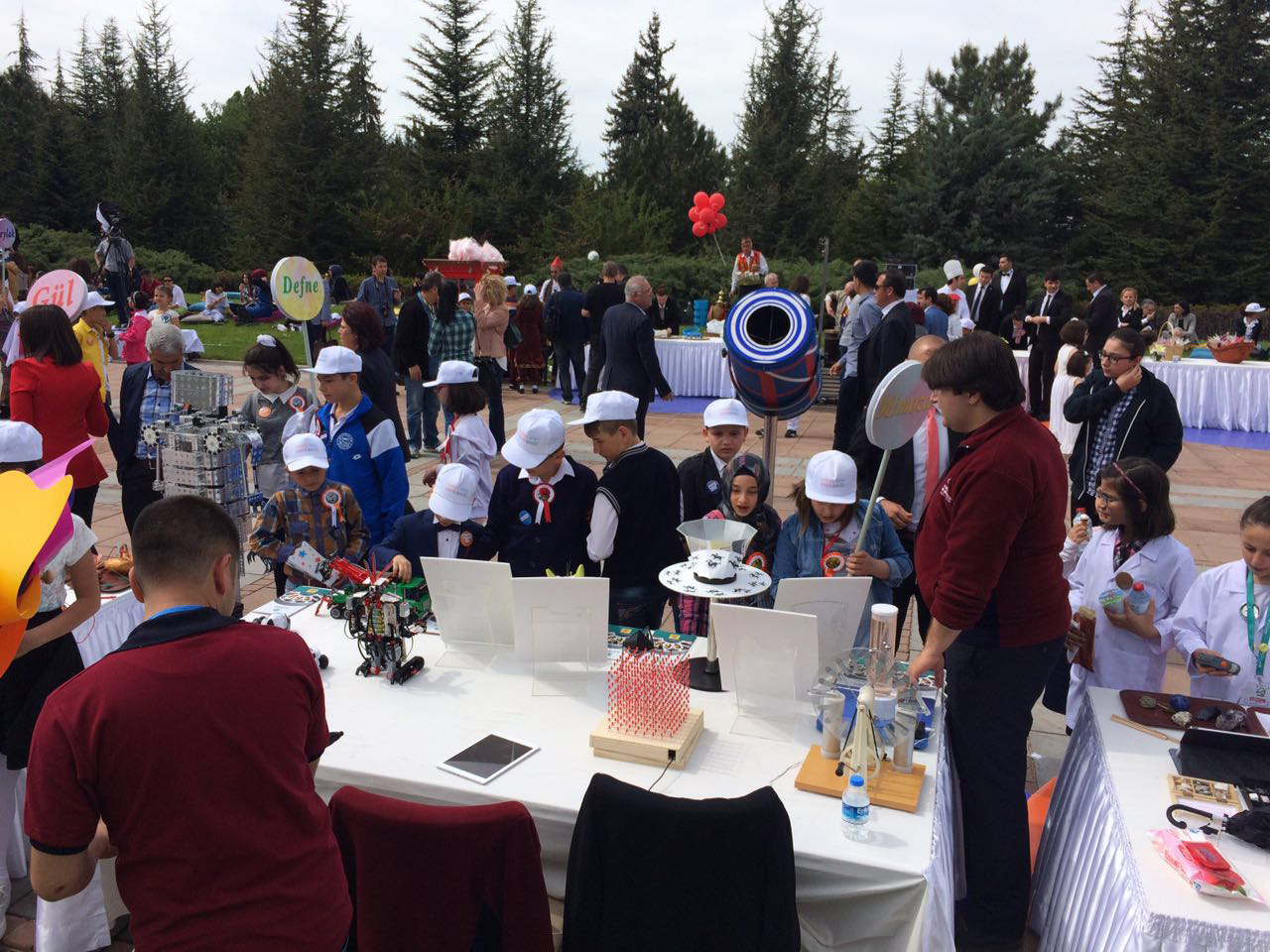 Konya Bilim Merkezi Çankaya Köşkü Çocuk Şenliği'nde