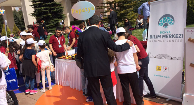 Konya Bilim Merkezi Çankaya Köşkü Çocuk Şenliği'nde