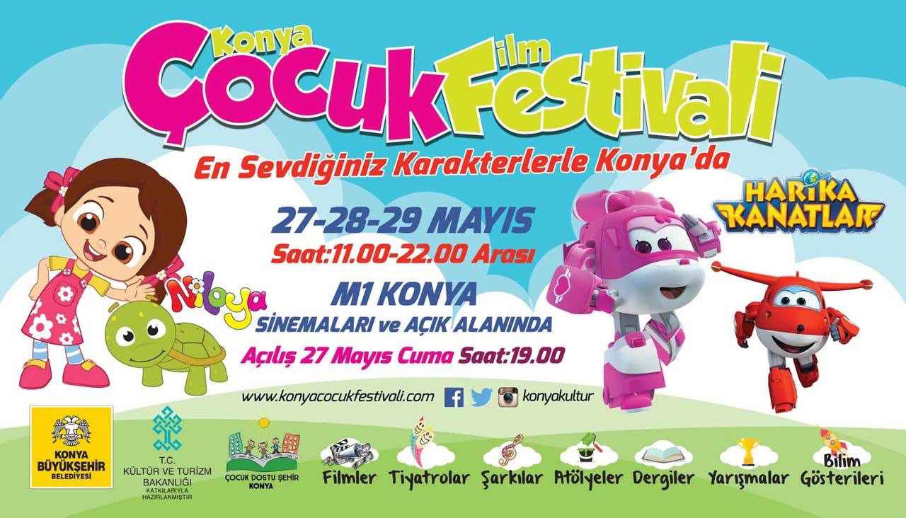 Türkiye'nin En Eğlenceli Çocuk Festivali Konya'da