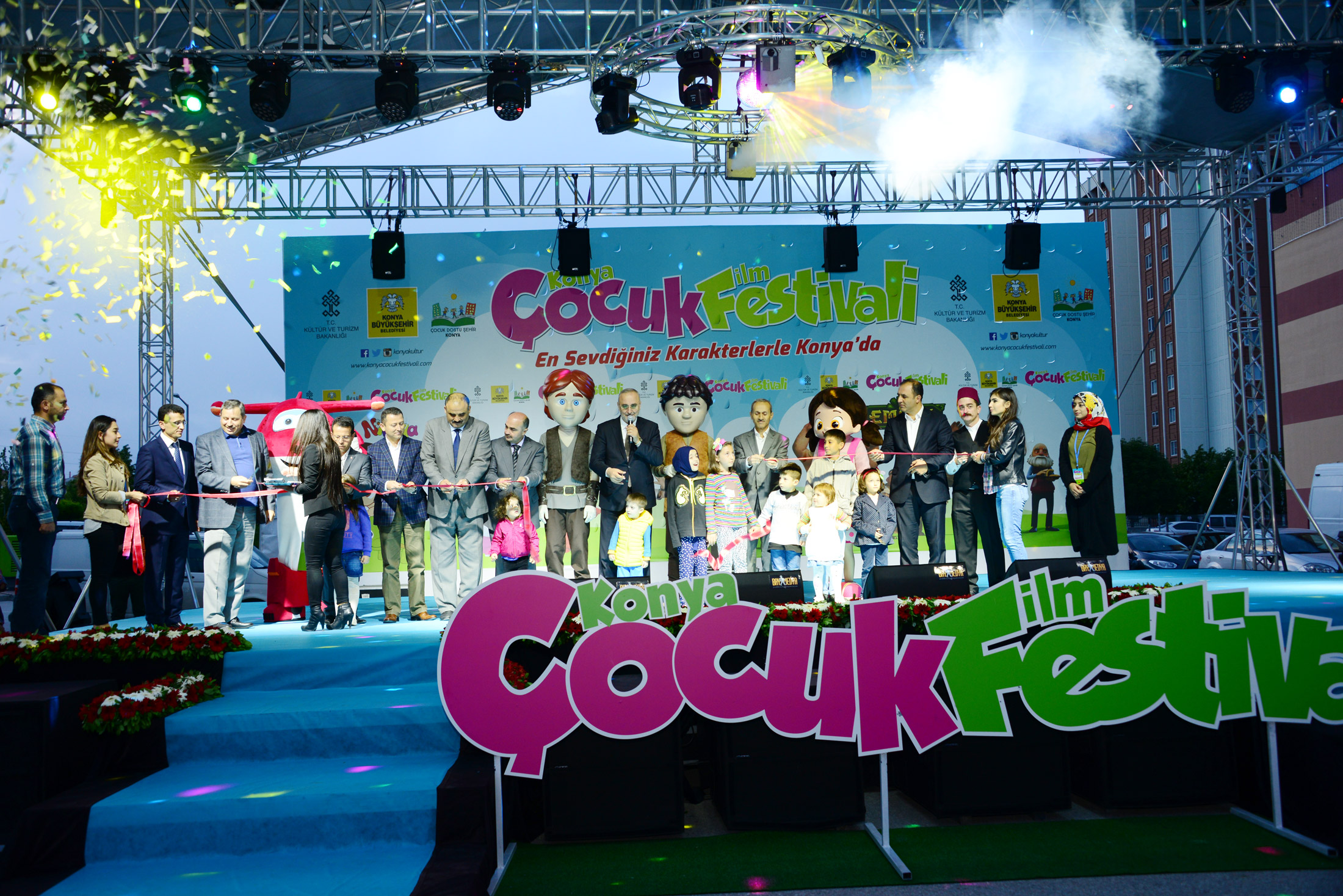 Konya Çocuk Film Festivali Coşkulu Başladı