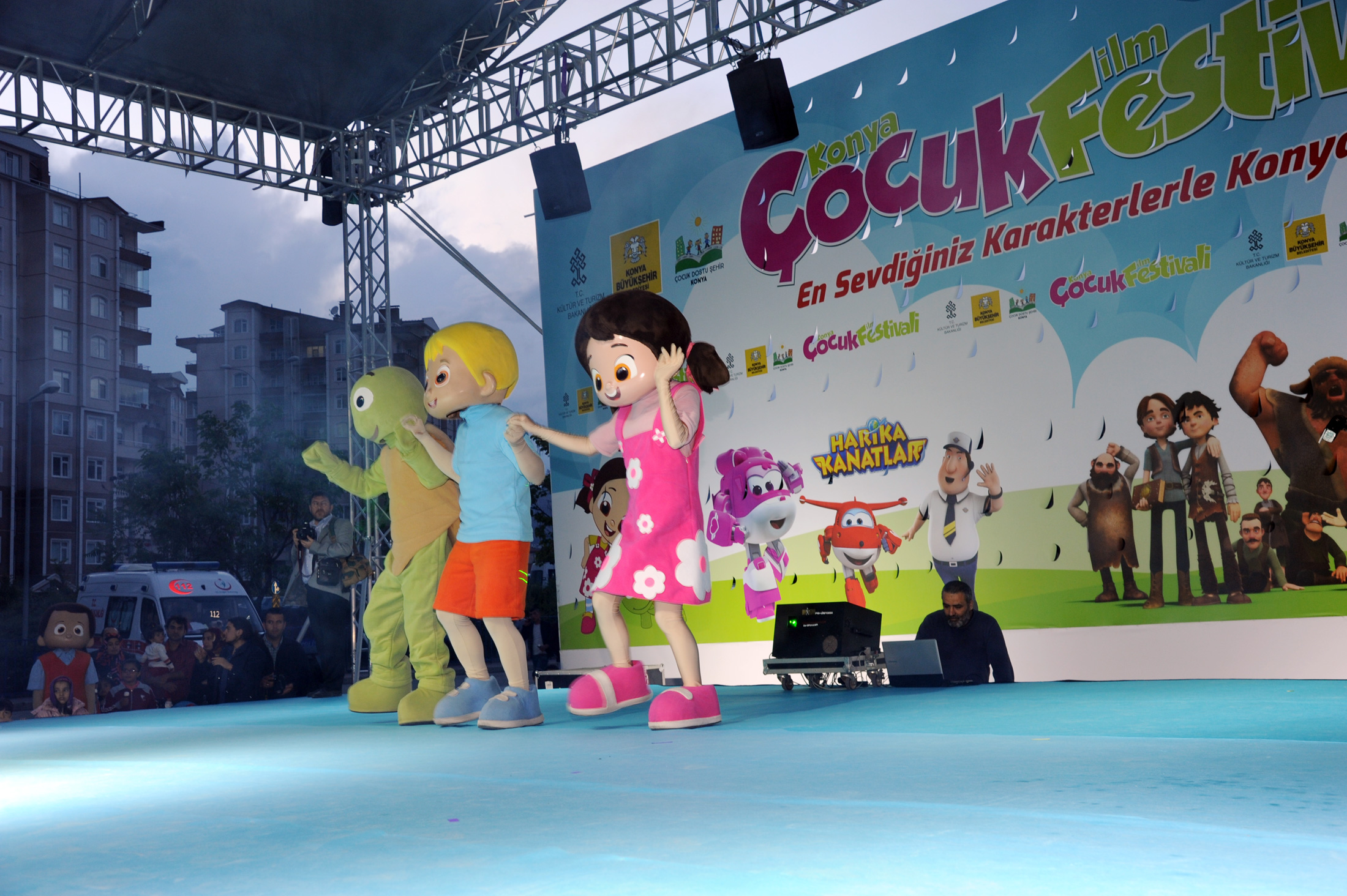 Konya Çocuk Film Festivali Coşkulu Başladı