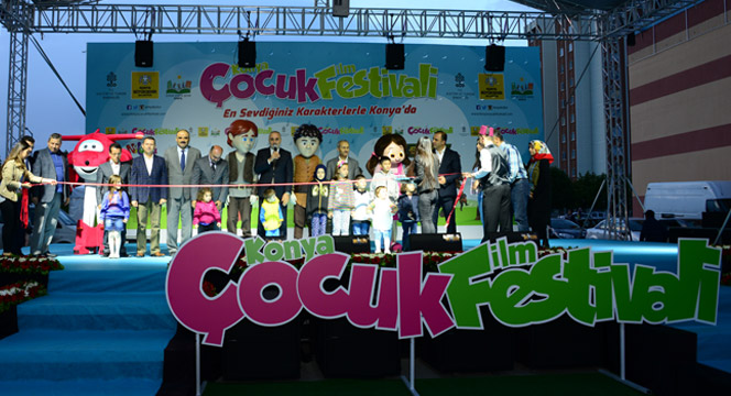 Konya Çocuk Film Festivali Coşkulu Başladı