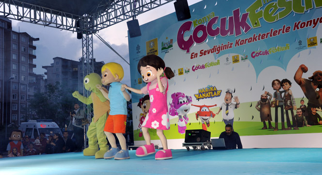Konya Çocuk Film Festivali Coşkulu Başladı