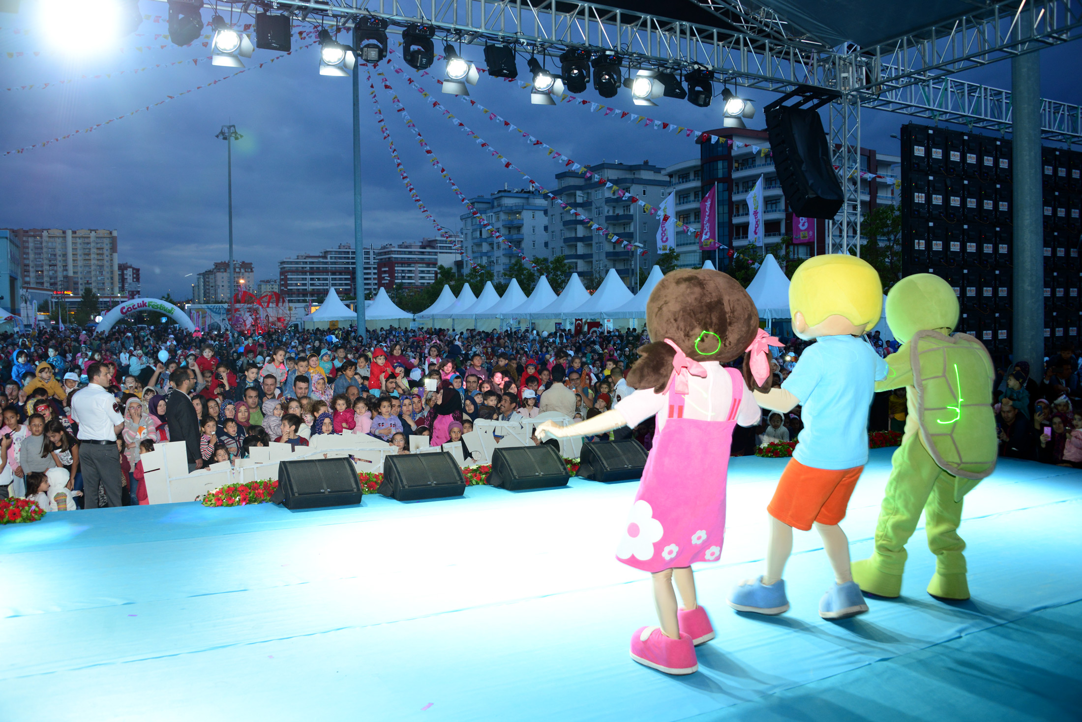 Konya Çocuk Festivali On Binlerce Çocuğu Ağırladı 