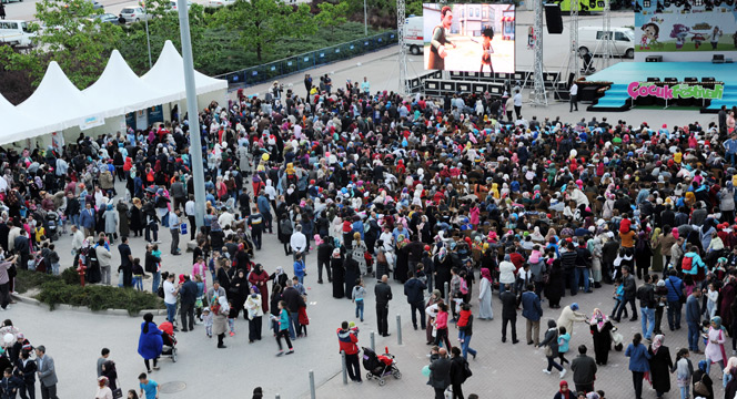 Konya Çocuk Festivali On Binlerce Çocuğu Ağırladı 