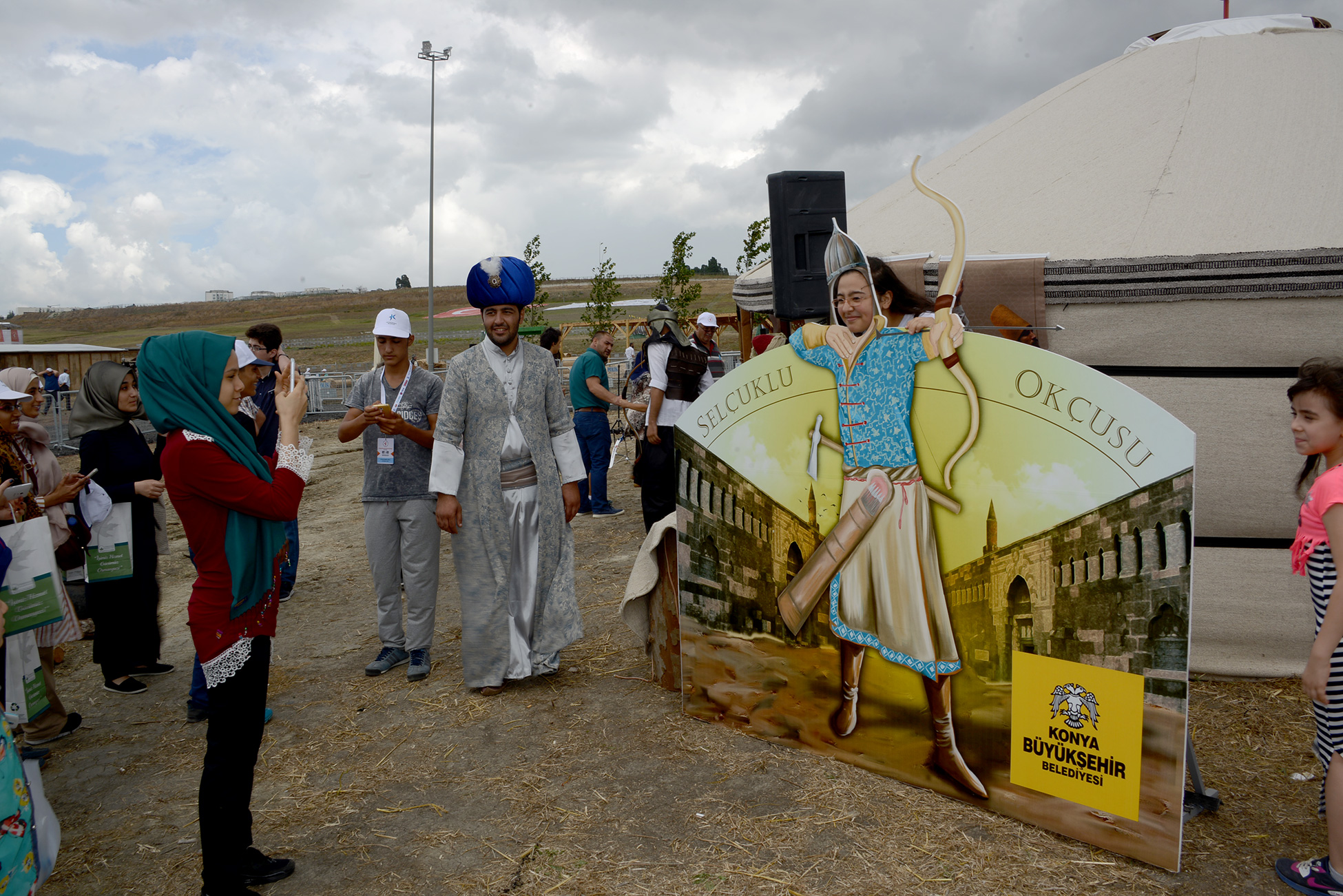 Etnospor Kültür Festivali'nde Konya Kültürü Tanıtılıyor