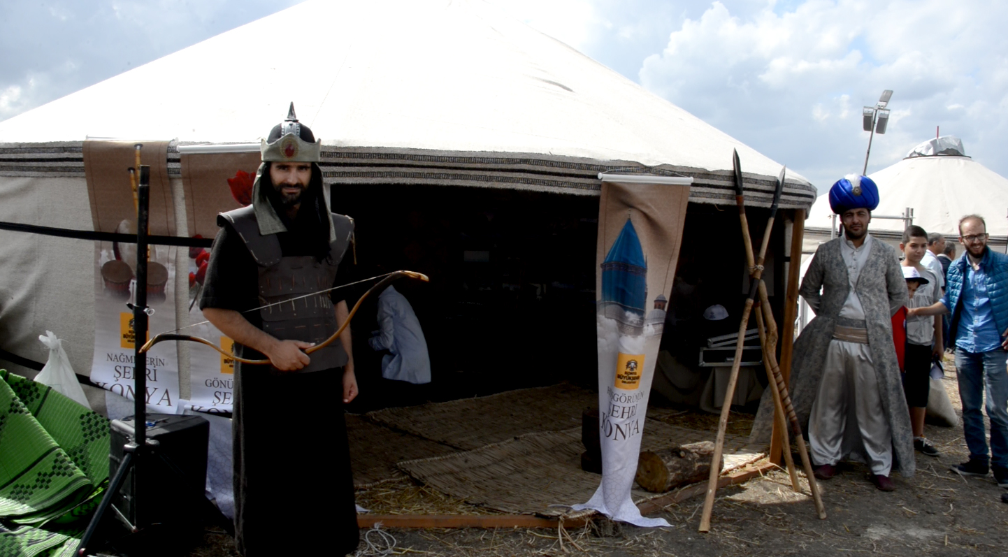 Etnospor Kültür Festivali'nde Konya Kültürü Tanıtılıyor