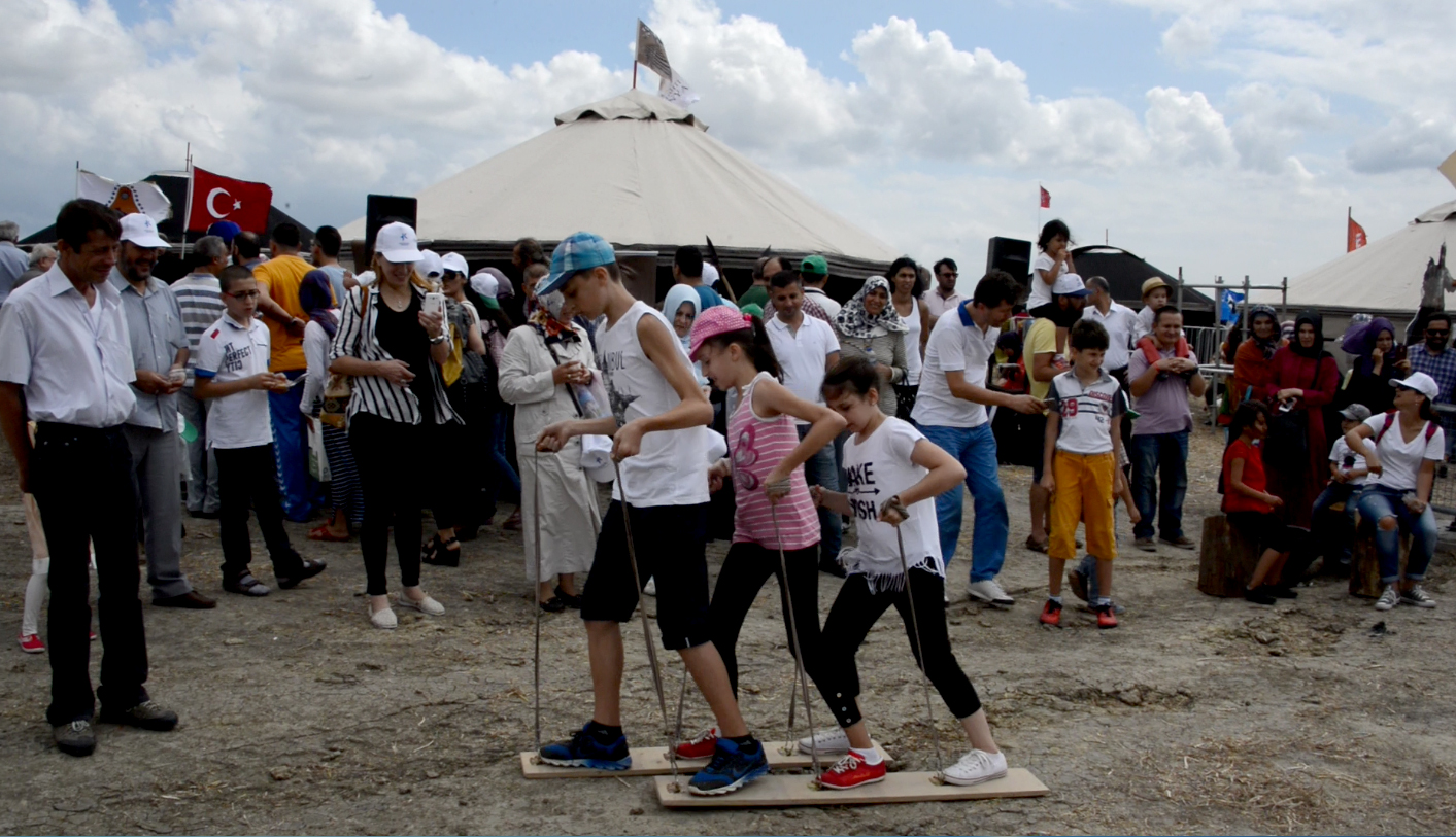 Etnospor Kültür Festivali'nde Konya Kültürü Tanıtılıyor
