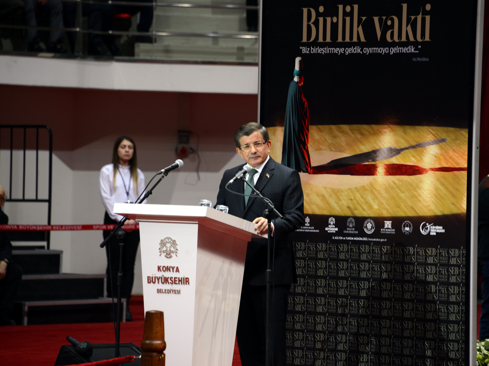Şeb-i Arus'ta On Binler Konya'dan Birlik Mesajı Verdi