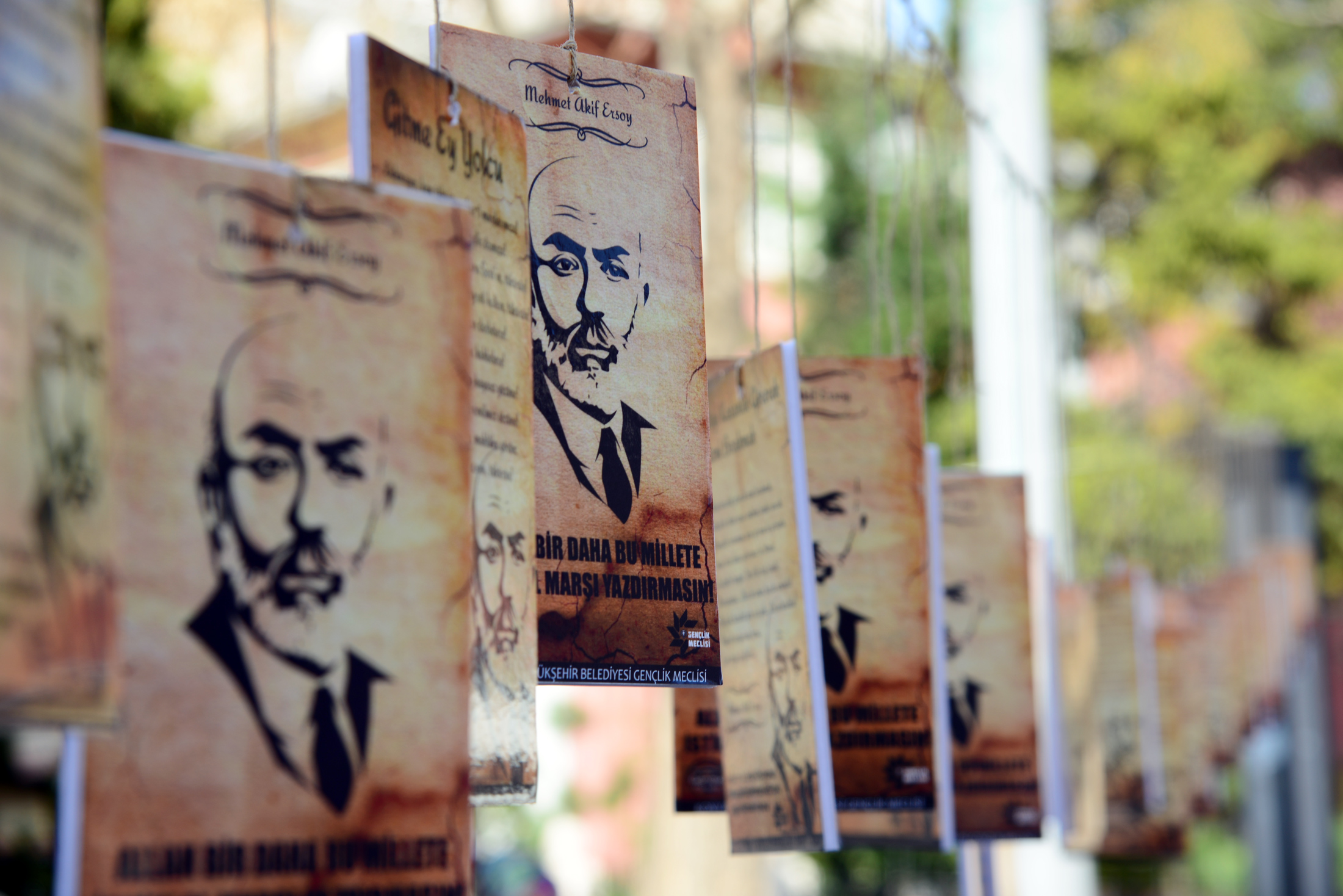 Gençlik Meclisi'nden İstiklal Marşı Sergisi