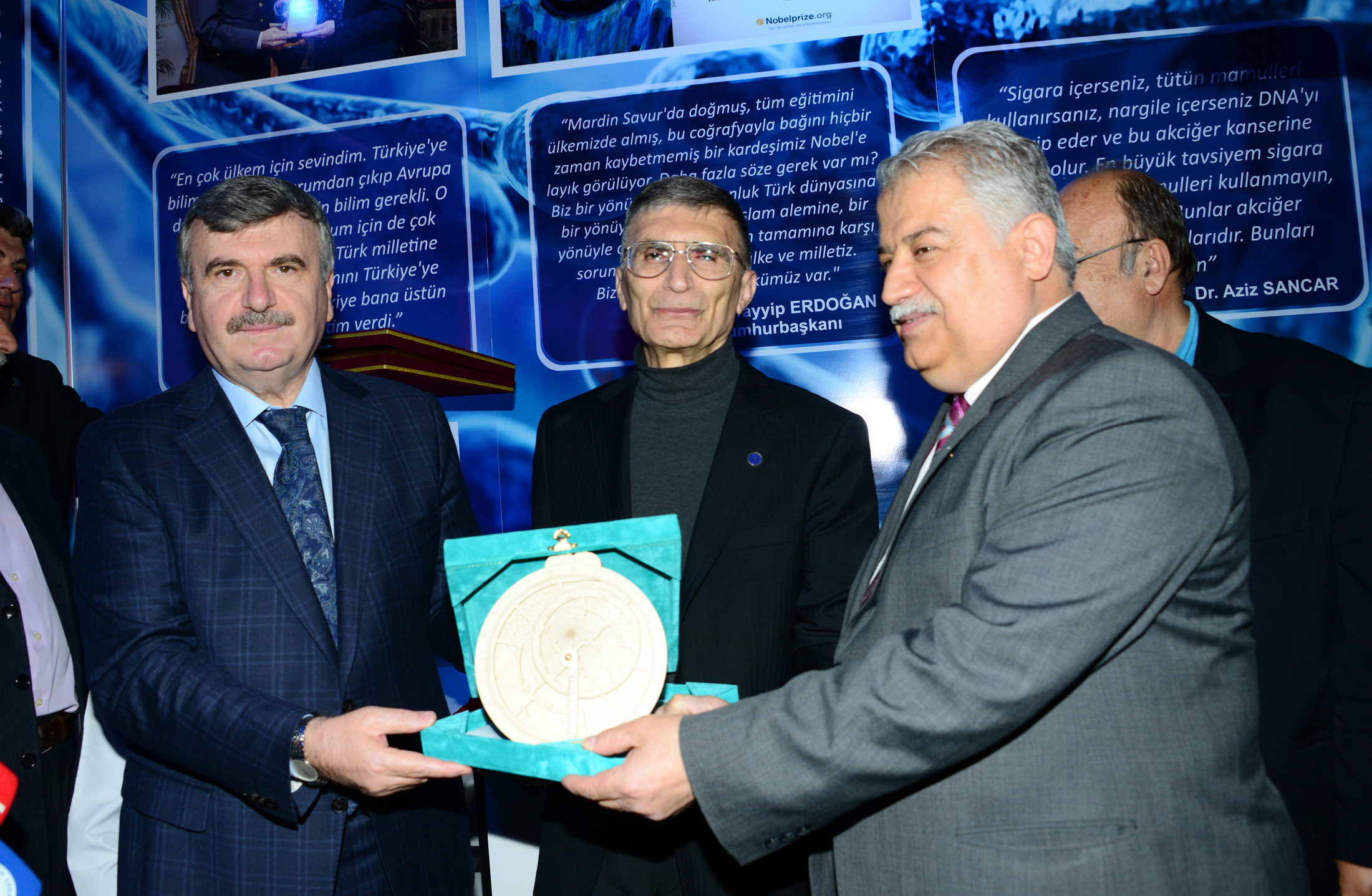 Nobel Ödüllü Prof. Aziz Sancar Konya Bilim Merkezinde