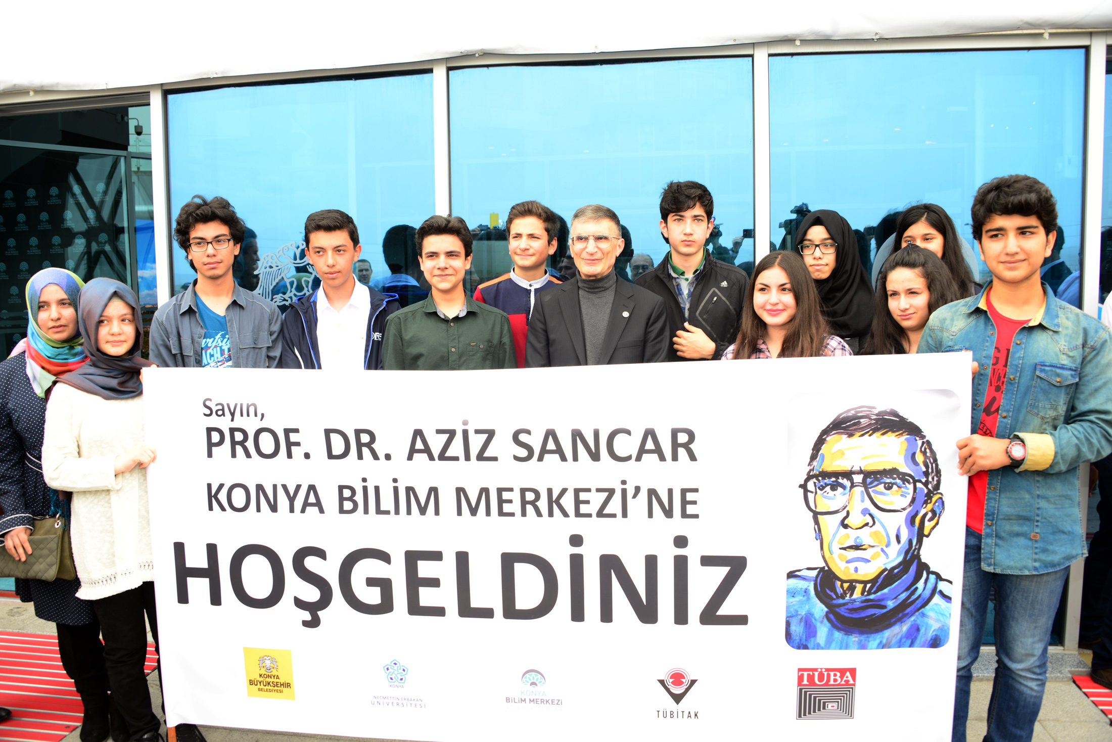 Nobel Ödüllü Prof. Aziz Sancar Konya Bilim Merkezinde
