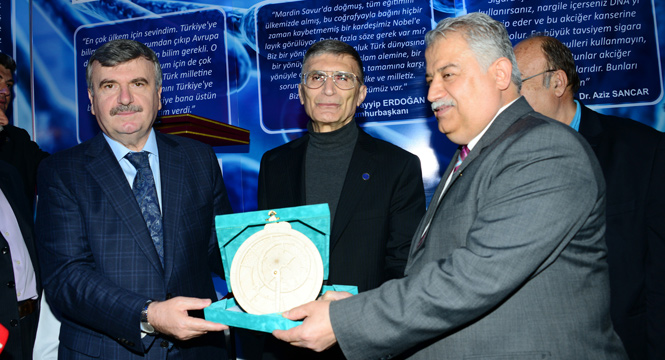 Nobel Ödüllü Prof. Aziz Sancar Konya Bilim Merkezinde
