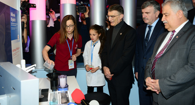 Nobel Ödüllü Prof. Aziz Sancar Konya Bilim Merkezinde