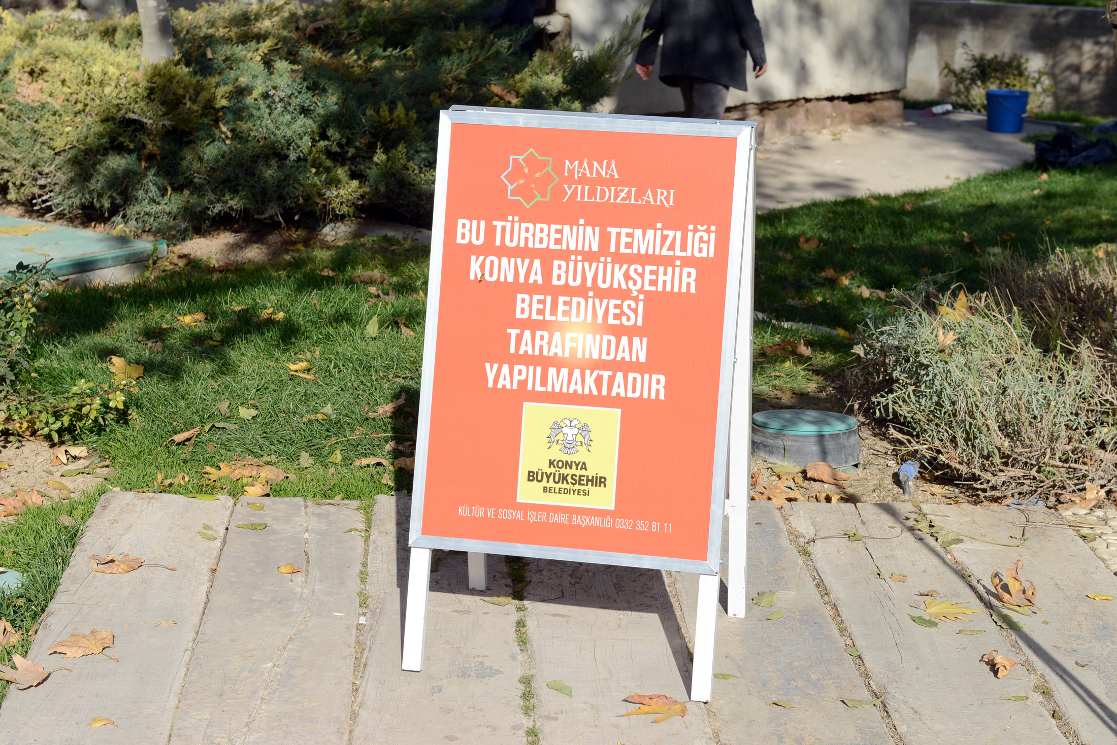 Tarihi Türbelerde Temizlik ve Bakım Yapılıyor 