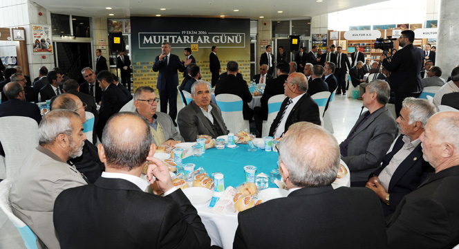 Büyükşehir'den Muhtarlara 'Muhtarlar Günü' Hediyesi