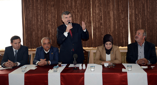 Başkan Akyürek Muhtarlarla 'Meram'ı Konuştu