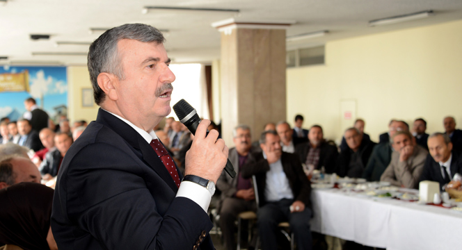 Başkan Akyürek Muhtarlarla 'Meram'ı Konuştu