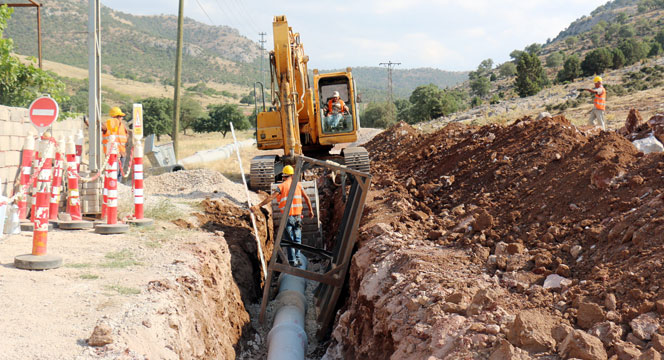 Güneysınır ve Ereğli'ye 39.5 KM Kanalizasyon Hizmeti