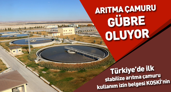 Arıtma Çamuru Gübre Oluyor