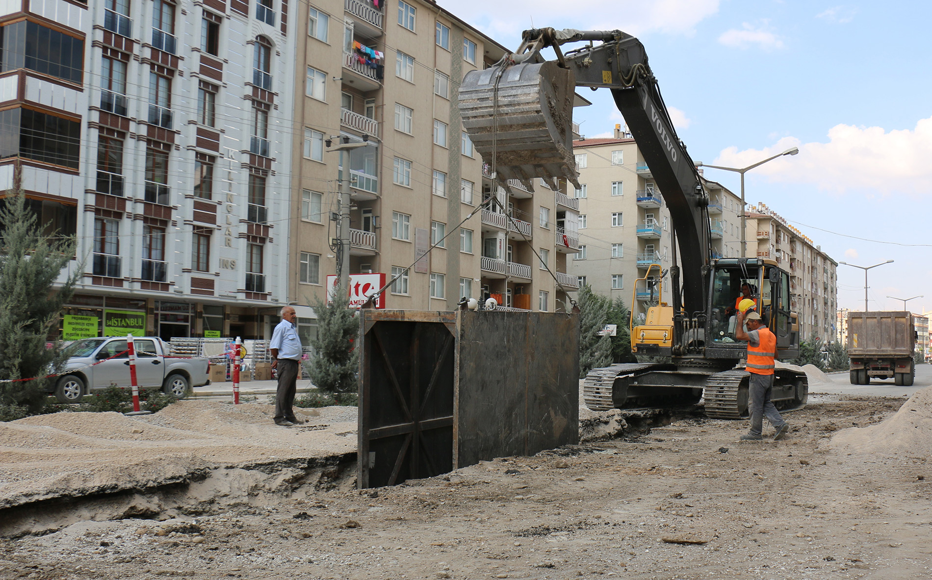 3 İlçede 8 Mahalleye 226 Kilometre Kanalizasyon Şebekesi