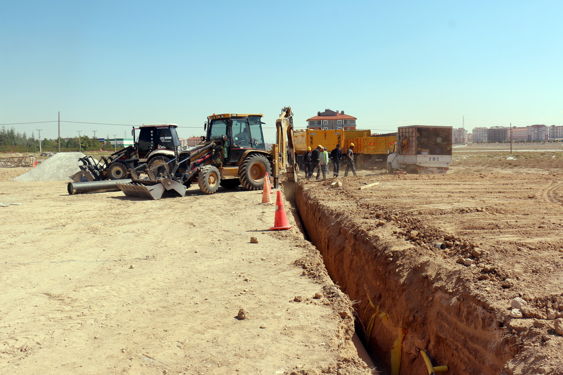 Merkezdeki 7 Mahallede Su Şebeke Çalışması Tamamlandı
