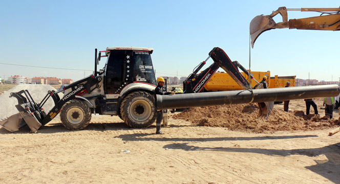 Merkezdeki 7 Mahallede Su Şebeke Çalışması Tamamlandı