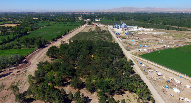 Büyükşehir'den Çumra'ya 300 Bin m2 Fidanlık